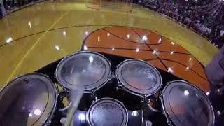 Medina Valley Homecoming Pep-rally Drumline Performance