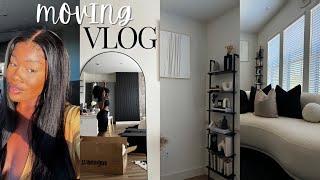 MOVING VLOG! Empty Apartment Tour + Unboxing Decor + Girl They Sent Me A Bootleg Couch!