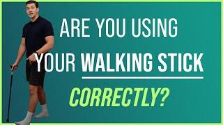 How to Use a Walking Stick/Cane Correctly