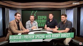 Bledisloe I Preview Special LIVE! ESPN Scrum Reset Podcast with Rugby Direct | #Rugby