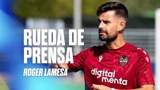 RUEDA DE PRENSA de ROGER LAMESA después del partido contra el REAL BETIS | Levante UD