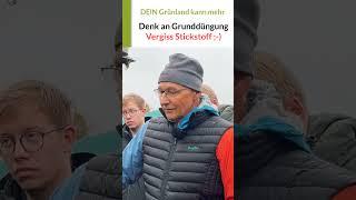 Dünger streuen Grünland: Denk an Grunddüngung! Vergiss (erstmal) die Stickstoffdüngung! Hans Koch