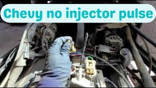 chevy no injector pulse