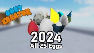 2024 Obby Creator Egg Hunt Guide - All Locations & How To Get Them