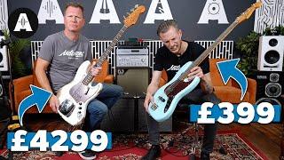 £399 vs £4299 Bass - Fender Custom Shop vs Squier Classic Vibe!