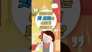 일본어 맛 표현 #shorts