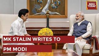 Mk Stalin Writes To PM Modi Seeking Priority Opportunities For Tamils In Central Govt Offices