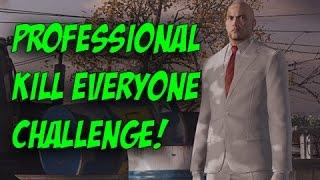 Professional Mode Colorado Kill Everyone Challenge! - Hitman