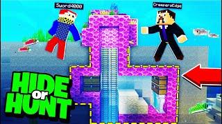 Most Secret UNDERWATER Base in Minecraft Hide Or Hunt!