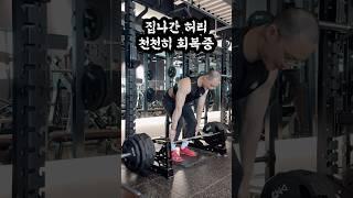 데드리프트 허리야 돌아오렴