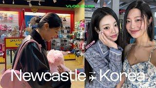 뉴캐슬 당일치기 + 한국 Vlog(ft.시은) | Short trip to Newcastle + Korea(ft. Sieun)