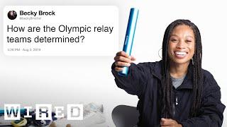 Olympic Runner Allyson Felix Answers Track Questions From Twitter | Tech Support | WIRED