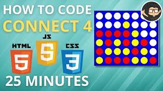 How to Build Connect 4 with Javascript HTML CSS