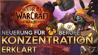 Neues System für WAR WITHIN Berufe: Konzentration erklärt