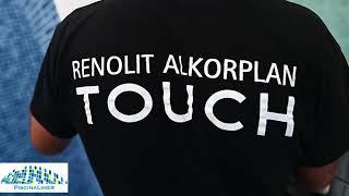 RENOLIT ALKORPLAN liner installation. CRACKED swimming pool reform by PISCINALINER