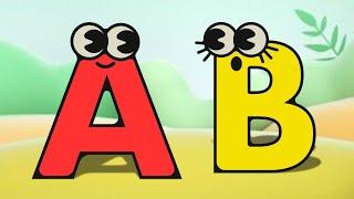 Alphabet phonics cartoon song for nursery kids