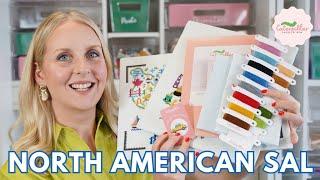 North American Adventure Stitch-a-Long 2024 | Caterpillar Cross Stitch