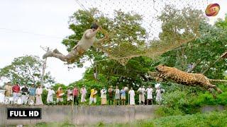 तेंदुए ने पुरे गांव में कर दिया हम्ला देखिए कैसे हीरो ने आपने जान की बाज़ी लगाकर बचाया के गोवालों को