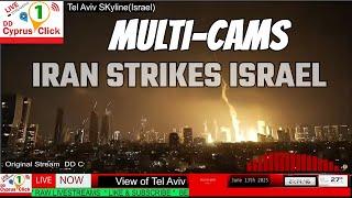 LIVE: IRAN ATTACKS ISRAEL | Middle east LIVE multi-cameras | Licensed Live Cameras | stream #1216