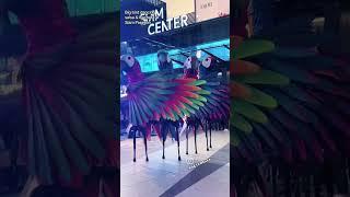 Big Birds dancing Salsa in Bangkok