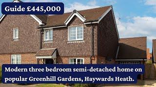 Modern 3 bedroom home on Ash Way, Haywards Heath