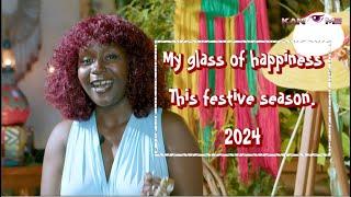 New skits this festive season. My glass of happiness. 2024