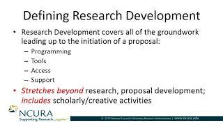 What is Research Development?