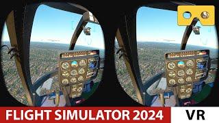 Microsoft Flight Simulator 2024 - VR SBS 3D Video