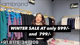 WINTER SALE AT I AM BRAND || SWEATERS ONLY AT 599/- and 799/- || DWARKA,DELHI