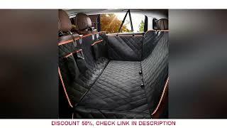 Ideal Car seat Cover Upgrade Your Car Seats with this Waterproof Scratch-Resistant Dog Hammock Cover