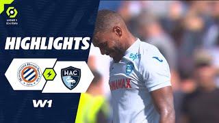 MONTPELLIER HÉRAULT SC - HAVRE AC (2 - 2) - Highlights - (MHSC - HAC) / 2023-2024