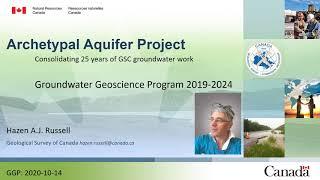 Hazen A.J. Russell, Archetypal Aquifer Project, Geological Survey of Canada