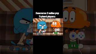 Xenoverse 2 online players be like #gumball #gumballmemes #dragonballmemes #xenoverse2