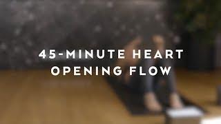 45-Minute Heart Opening Yoga Flow with Caley Alyssa