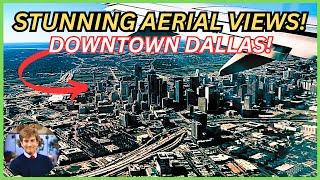 STUNNINGLY BEAUTIFUL FLIGHT OVER DOWNTOWN DALLAS-LANDING @ LOVE FIELD!