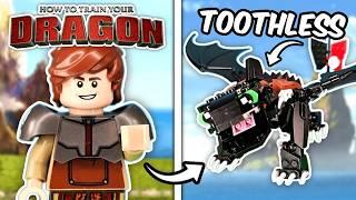 I built EVERY How to Train Your Dragon Character In LEGO...