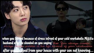 [JK ONESHOT FF] you fainted because of str£ss when your cold M@fia husband shouted #jkcoldhusbandff