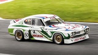 1974 Ford Capri RS 3100 Group 2 Car: Warm Up & Cosworth GAA V6 Sound in action!