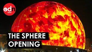 Inside Mind-blowing Las Vegas Sphere Venue with Stunning Spectacle