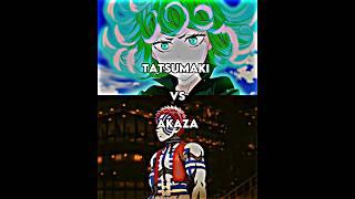 Tatsumaki vs Akaza | Demon Slayer x One Punch Man #anime #animeedit #shorts #viral