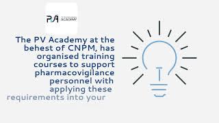 Training courses with the Centre National de Pharmacovigilance et de Materiovigilance (CNPM)