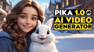 Pika 1.0 Complete Tutorial for Beginners | Best AI Video Generator