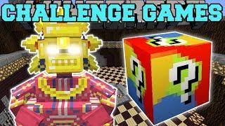 Minecraft: FATTEST BOSS CHALLENGE GAMES - Lucky Block Mod - Modded Mini-Game