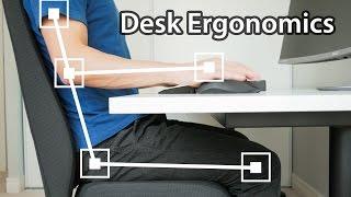 5 Ways You're Sitting Wrong at Your Desk - Computer Desk Setup Ergonomics