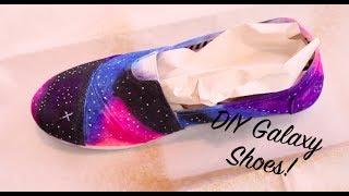 How To DIY Sharpie Galaxy Shoes