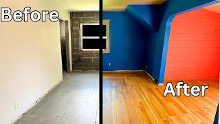 1949 Cape Cod Attic Rehab: 4 Months in 15 minutes