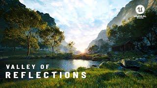 Unreal Engine 5.4.4 render II "VALLEY OF REFLECTIONS" II #render #unrealengine5 #megascans