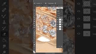 Jewelry daimond retouch  part 4 #retouch #photoshop #retouching #design