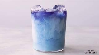 Butterfly Pea Flower Tea Latte