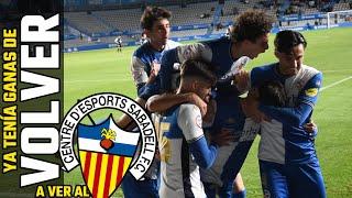 VICTORIA del SABADELL en un GRUPO 3 de Segunda RFEF MUY IGUALADO